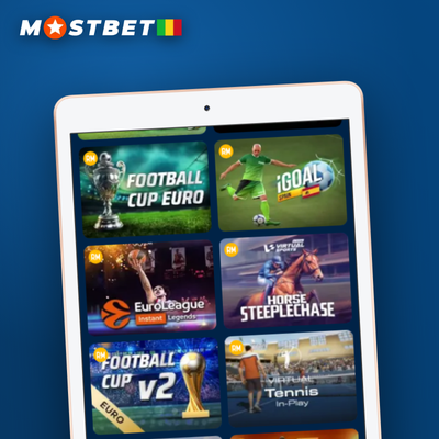 Plus de 3 000 jeux de casino disponibles sur l'application mobile Mostbet