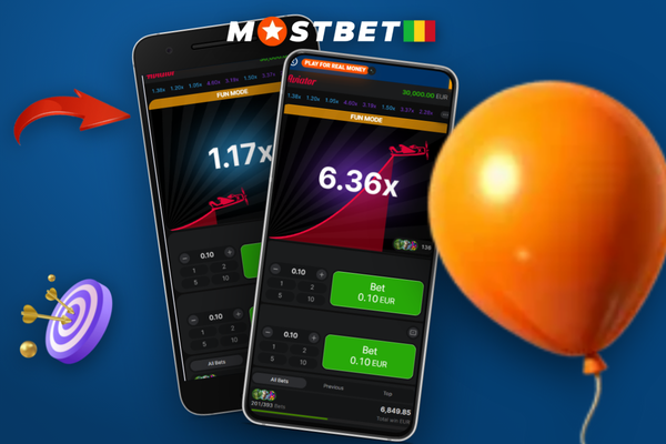 Panneau auto-cashout Mostbet Aviator avec multiplicateur cible activé