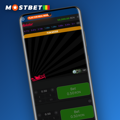 Icône cash-out automatique Mostbet Aviator avec flèche vers un multiplicateur cible prédéfini