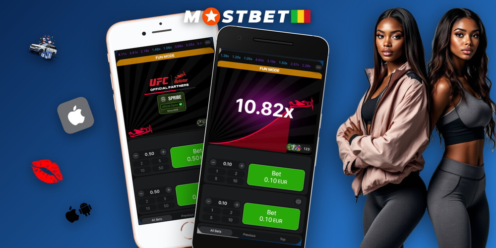 Interface Mostbet Aviator affichant un multiplicateur 2.47x et le bouton de retrait orange