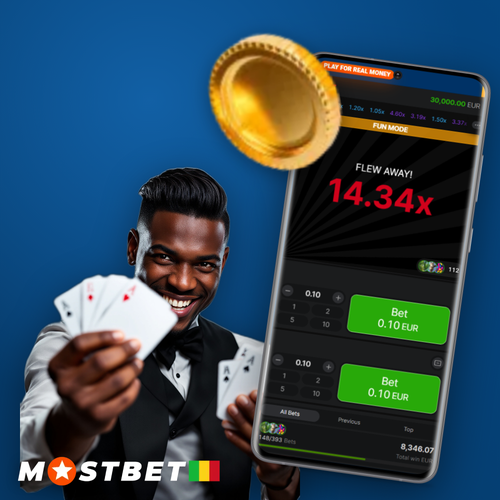 Mostbet Aviator : avion rouge décollant sur une courbe de multiplicateur ascendante