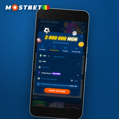 Créer un compte Mostbet par e-mail avec confirmation et coche de validation