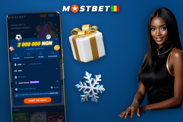 Joueur et agent local utilisant l'application Mostbet pour s'inscrire au Mali